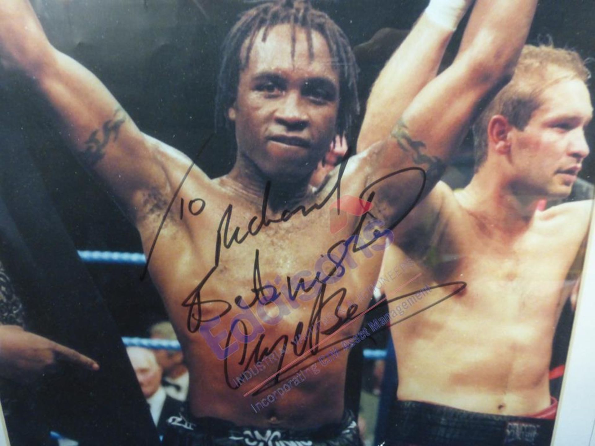 Sports Autographs: Nigel Benn - Image 2 of 3