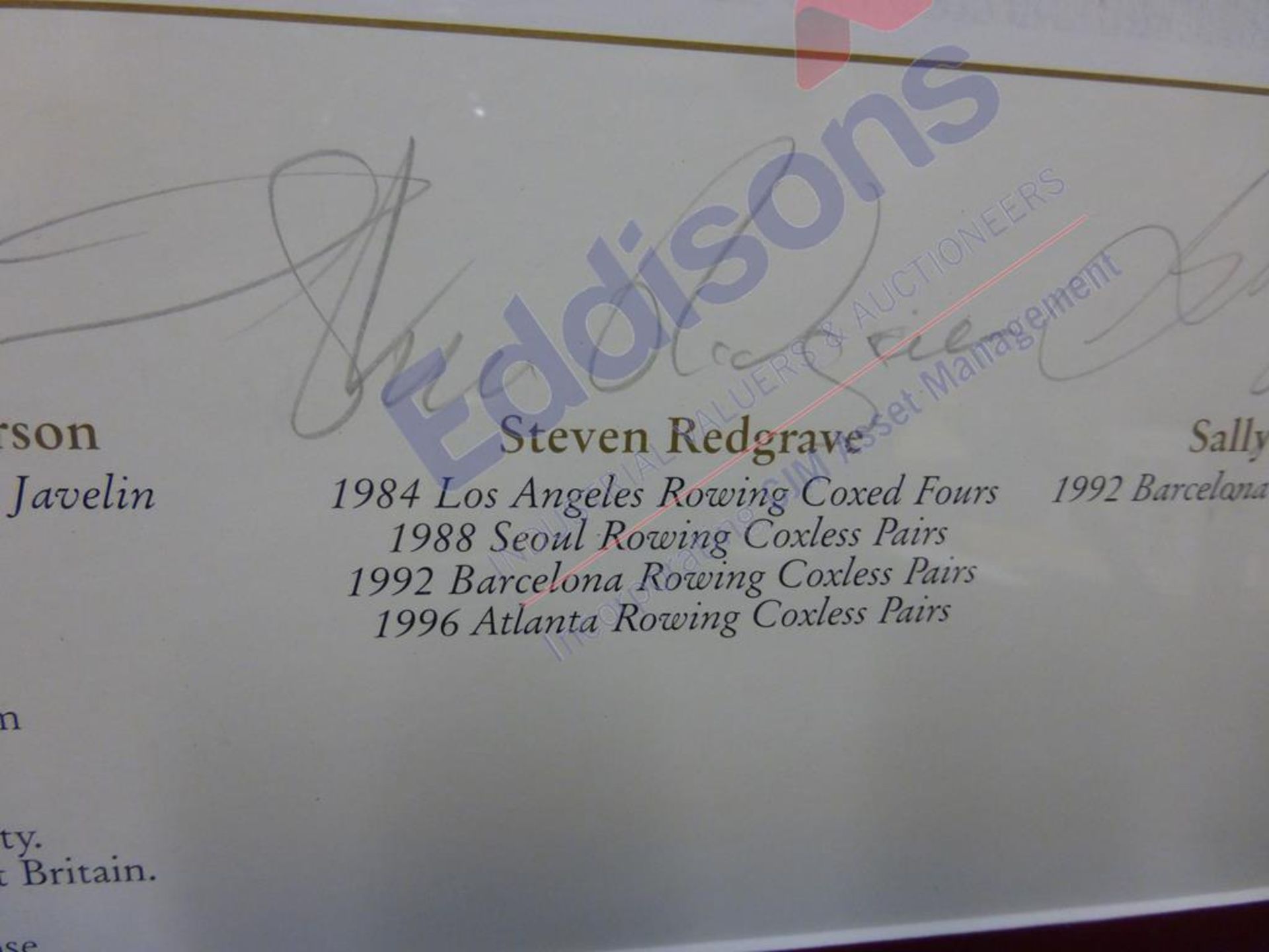 Sports Autographs: "British Olympic Legends" - Image 8 of 13