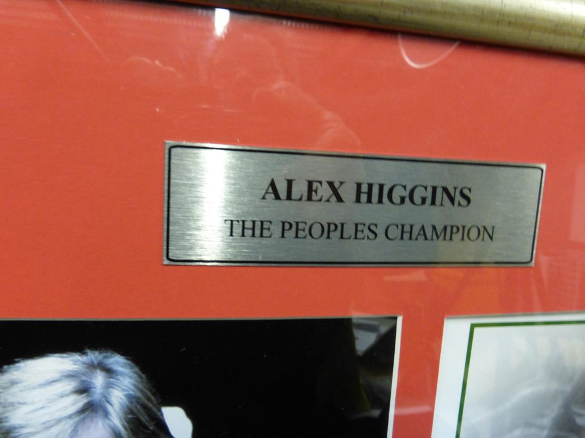 Sports Autographs: Alex Higgins - "The Peoples Champion" - Image 2 of 6