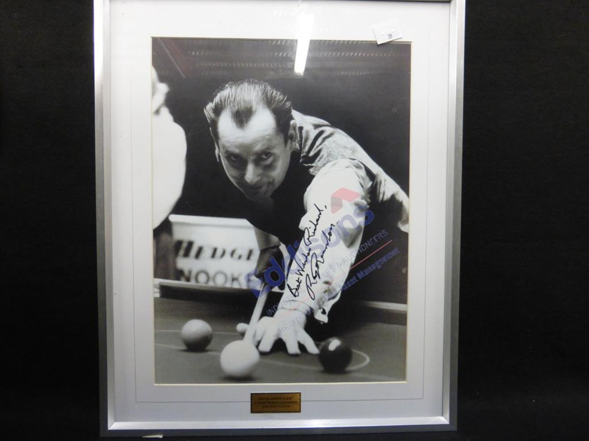 Sports Autographs: Ray Reardon