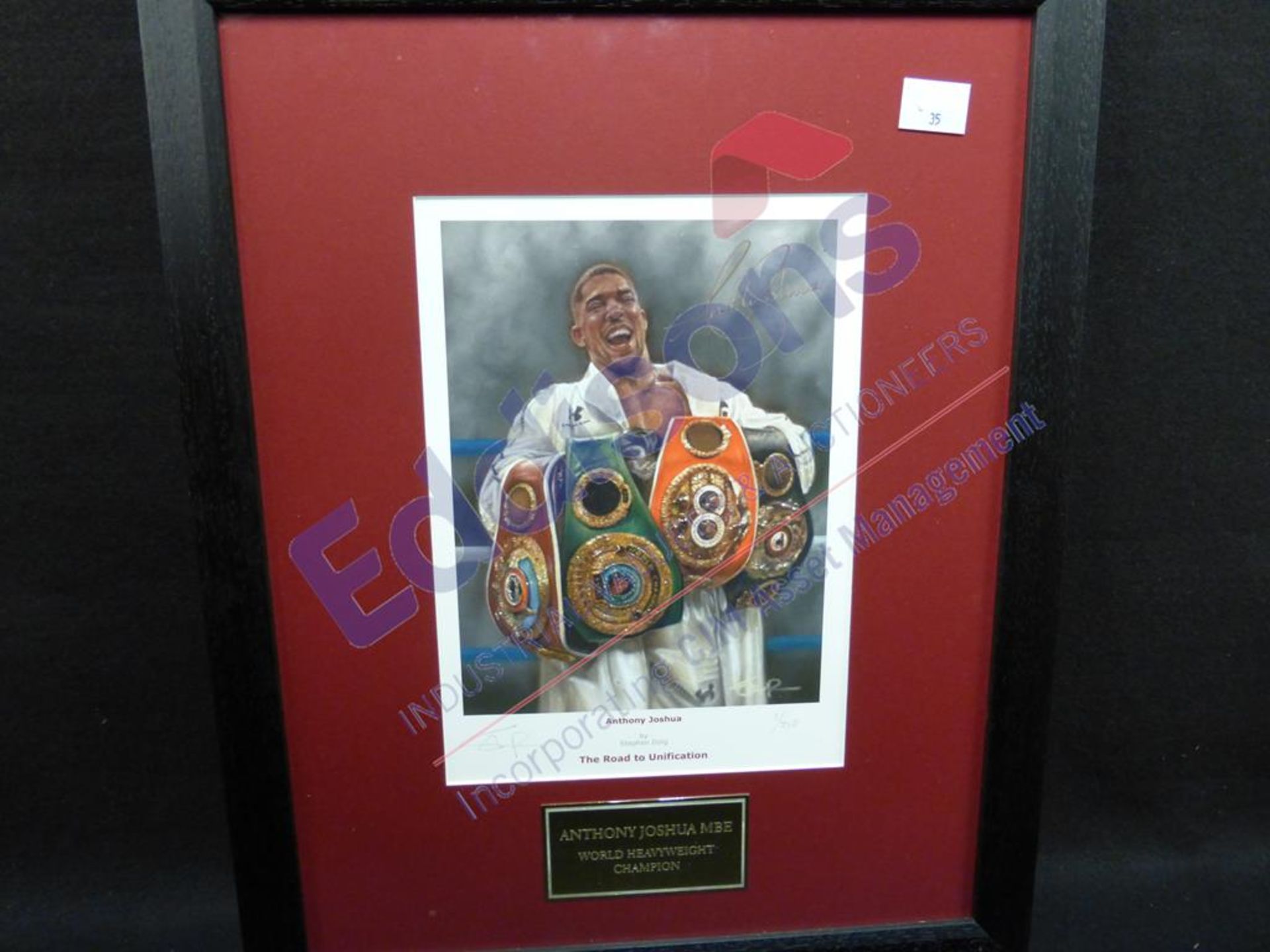 Sports Autographs: Anthony Joshua