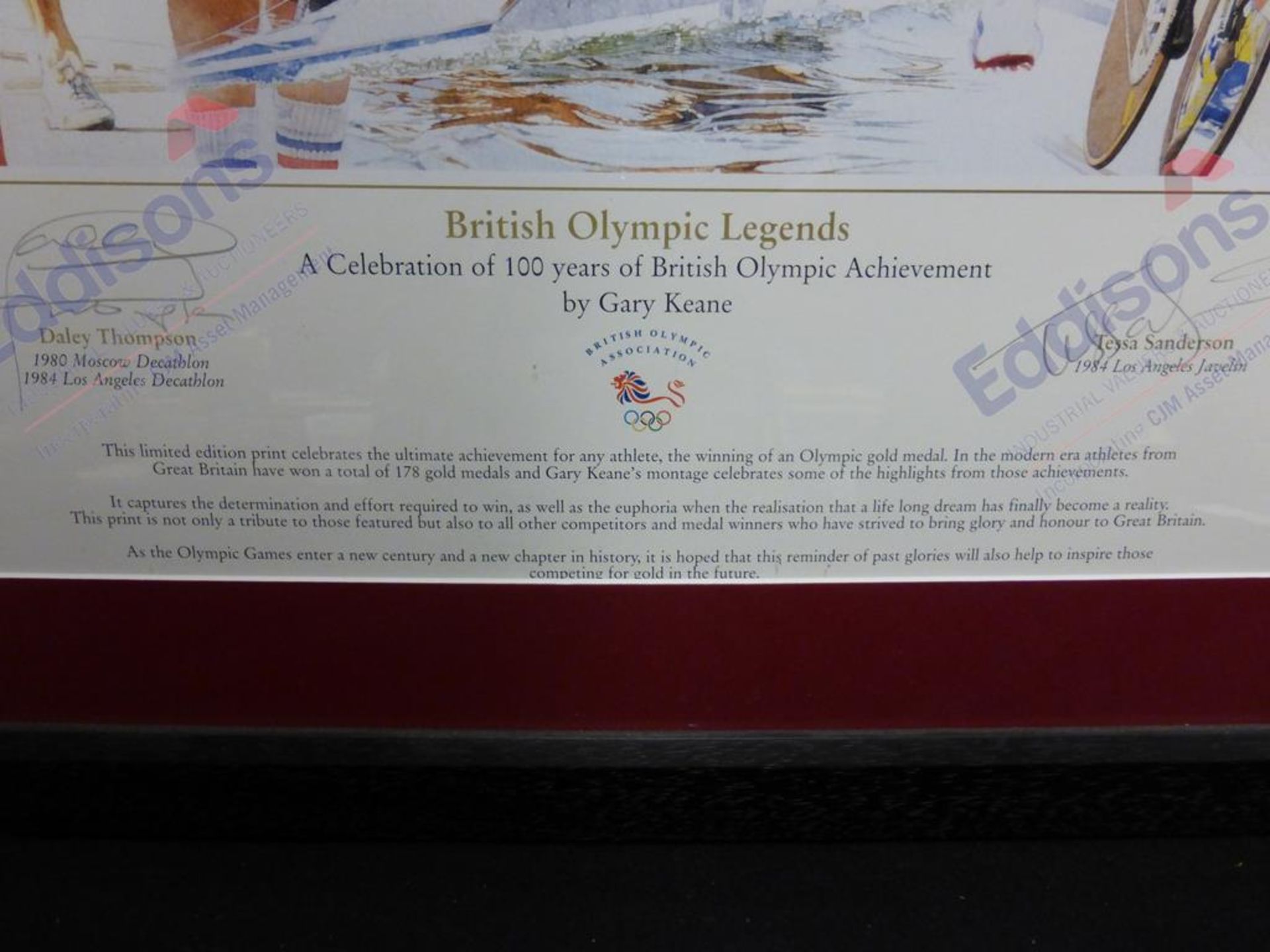 Sports Autographs: "British Olympic Legends" - Image 3 of 13