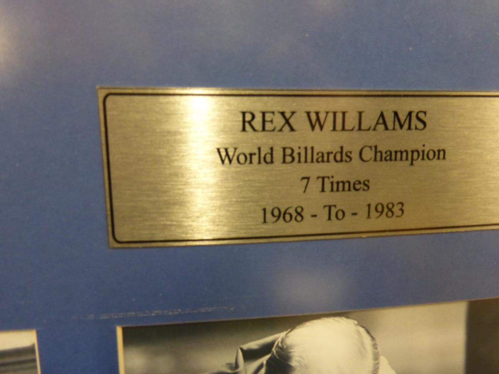 Sports Autographs: Tom Newman, Fred Davis, Joe Davis, Rex Williams, "World Billiards/Snooker Champio - Image 9 of 12
