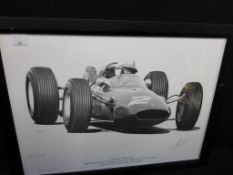 Sports Autographs: John Surtees "Formula One and World Motor Cycle Champion"