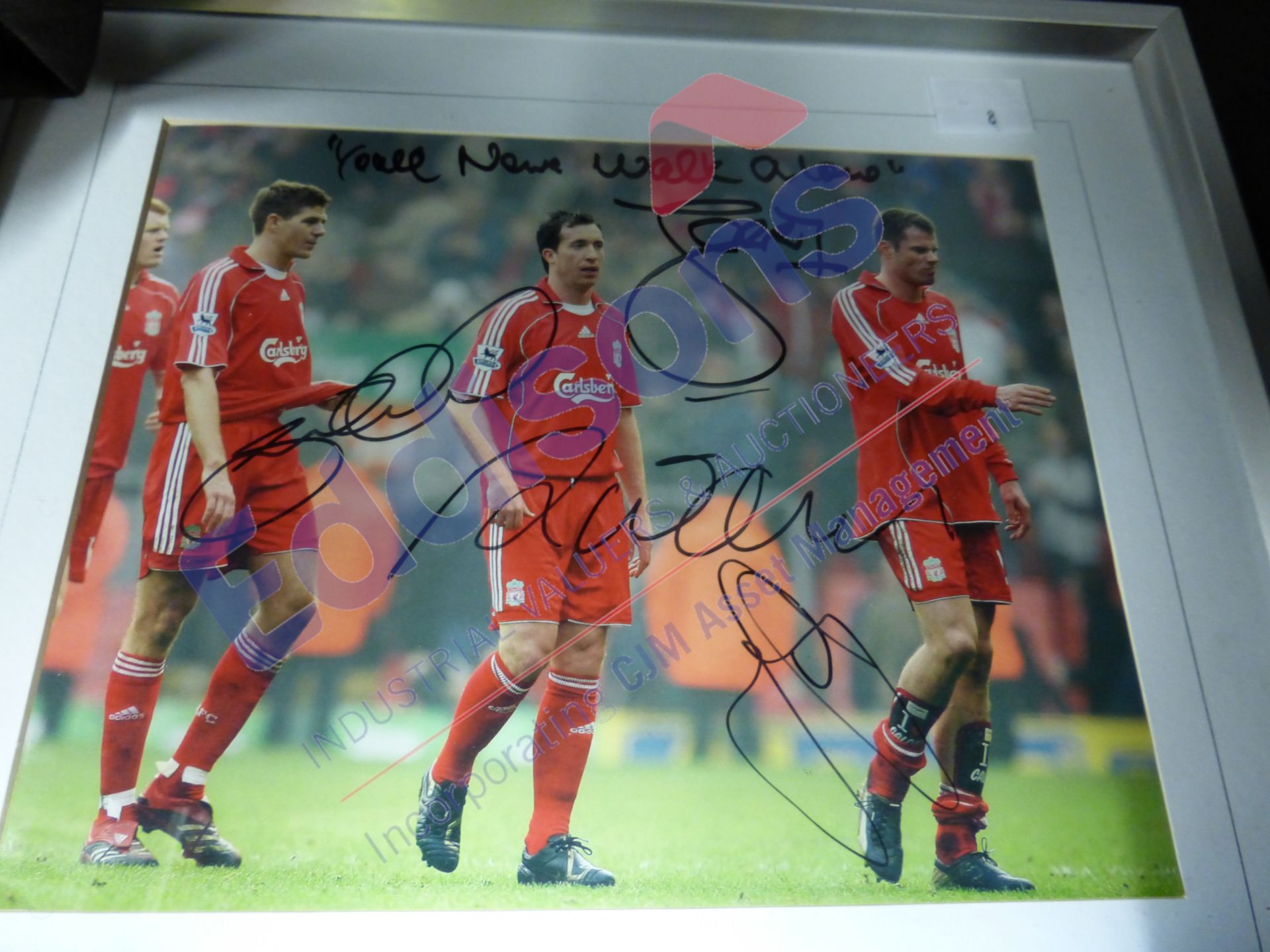 Sports Autographs: " You'll Never Walk Alone" - Image 2 of 5