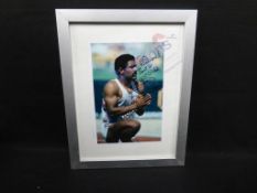 Sports Autographs: Daley Thompson