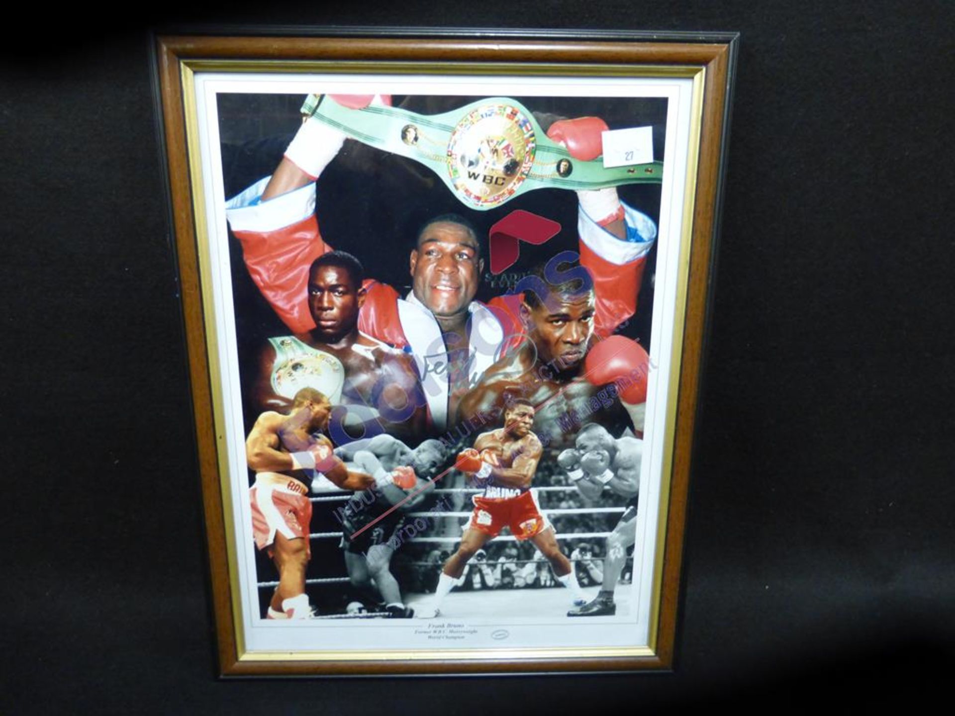 Sports Autographs: Frank Bruno