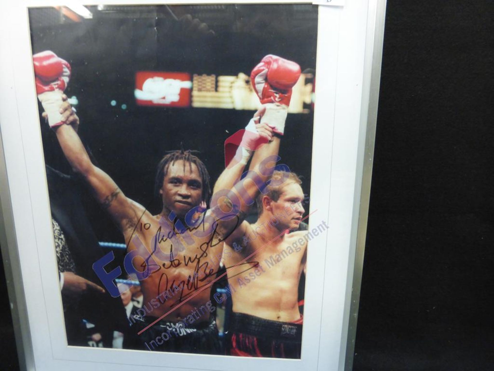 Sports Autographs: Nigel Benn - Image 3 of 3