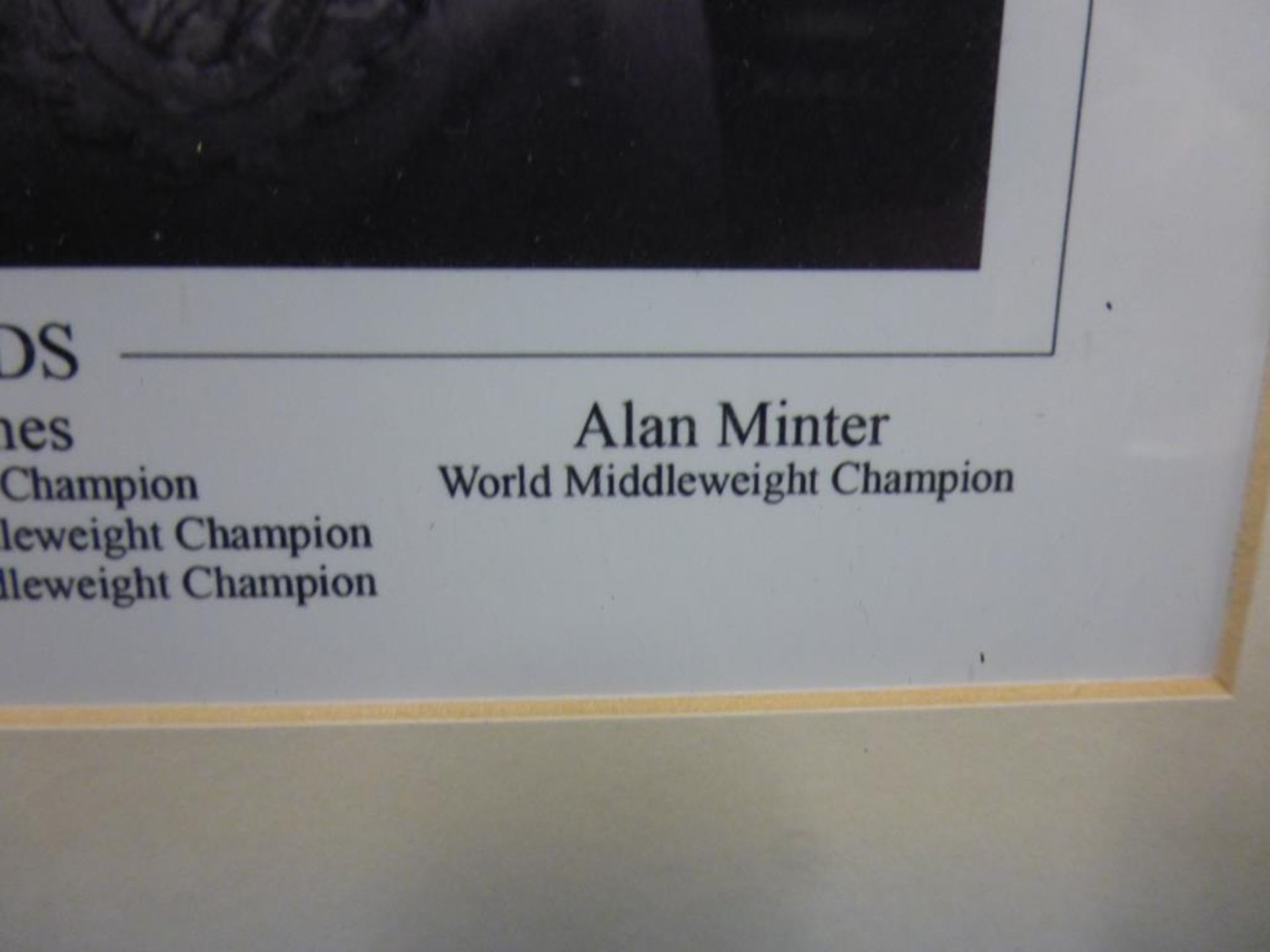 Sports Autographs: "British World Champion Boxing Legends" - Image 3 of 8