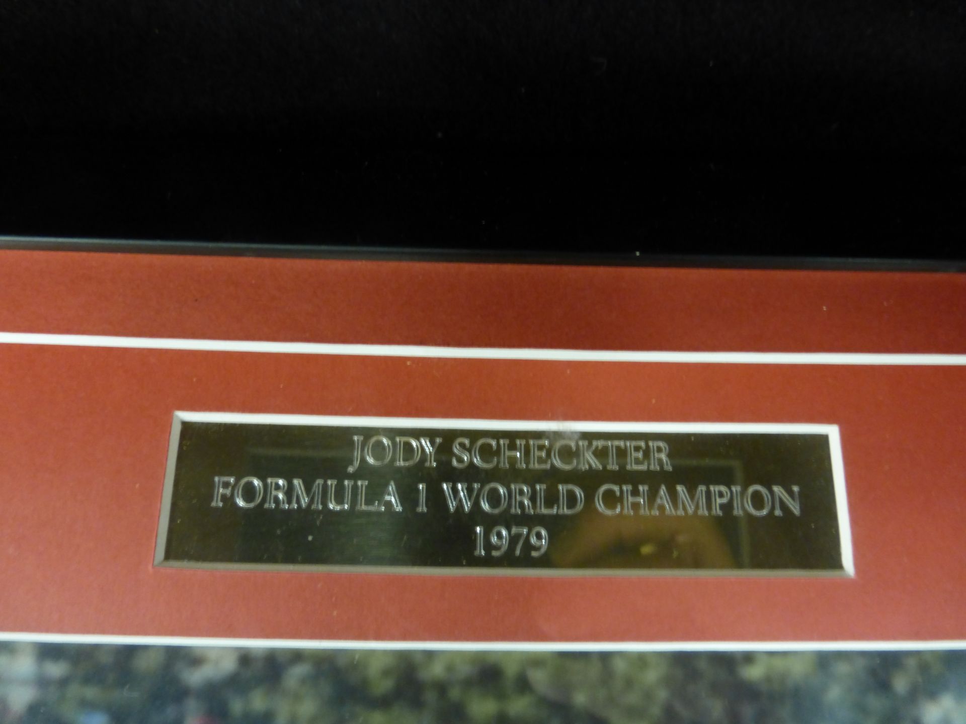 Sports Autographs: Jody Scheckter in a Tyrrell Formula 1 Racing Car - Image 2 of 6