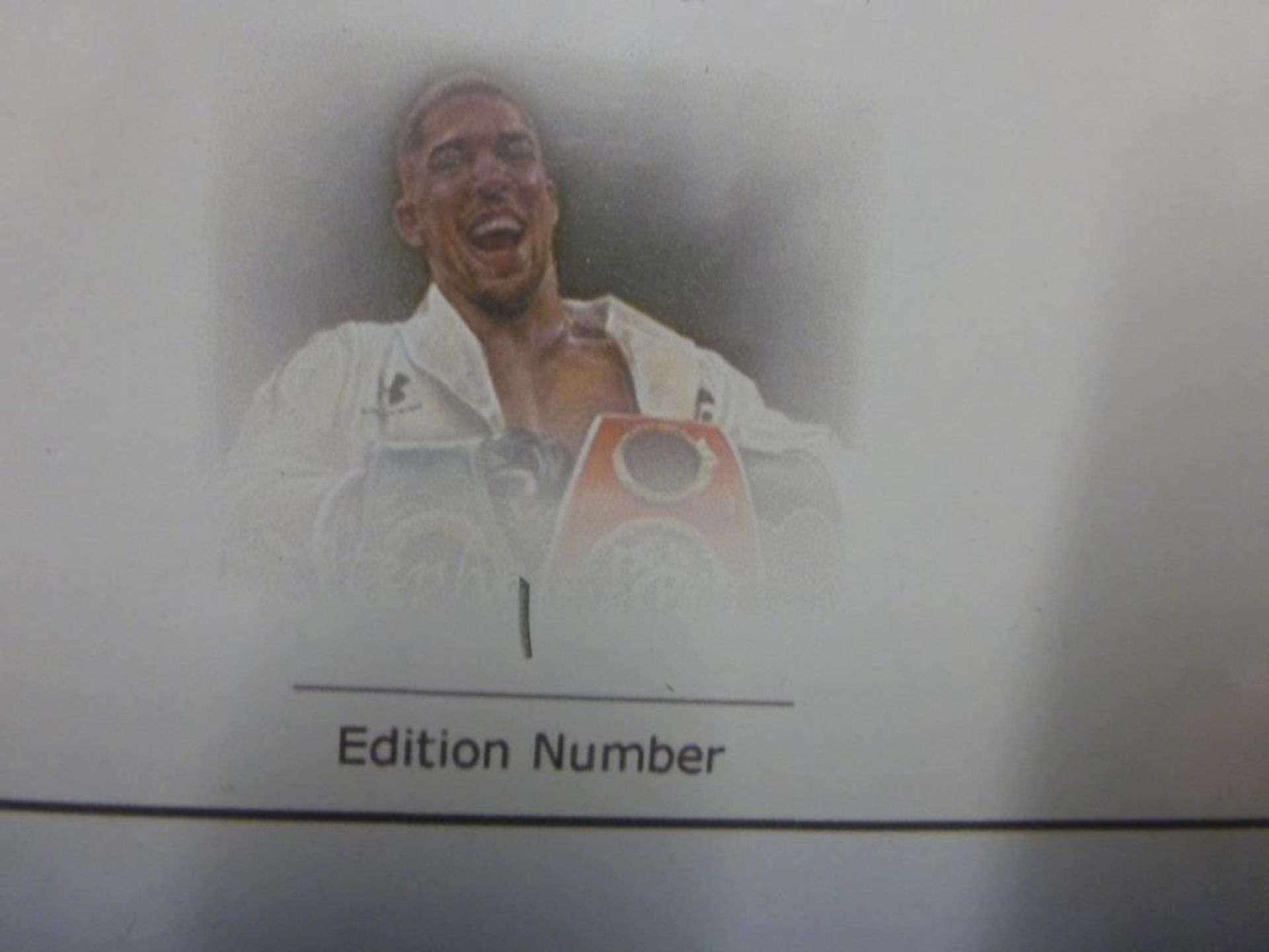 Sports Autographs: Anthony Joshua - Image 9 of 10