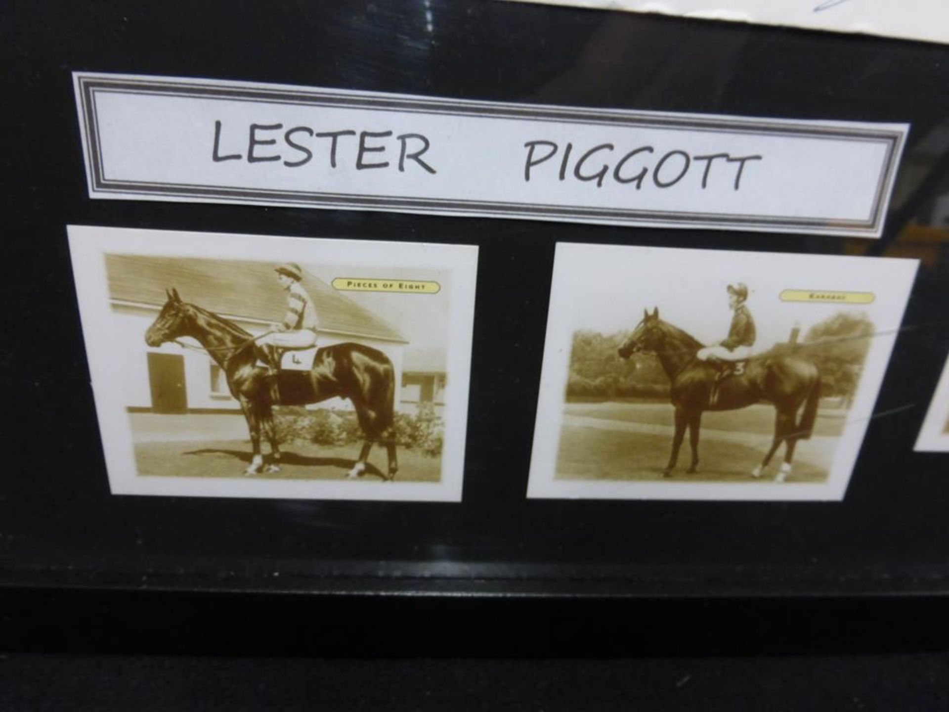 Sports Autographs: Lester Piggott - signed sketch - Image 7 of 7