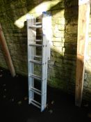 15 Rung aluminium ladder