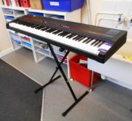 Roland ep-g7 digital Piano on stand