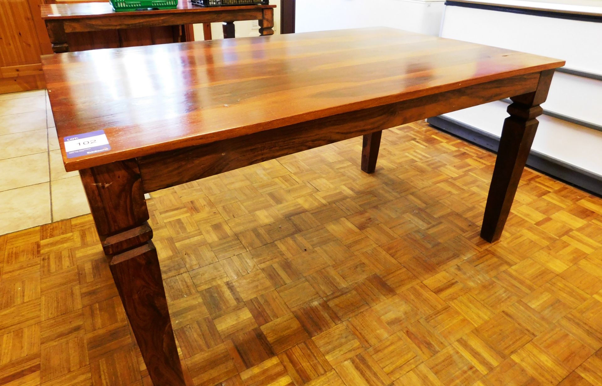 Oak effect Kitchen Table, 5ft x 3ft