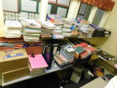 Large Quantity of Text Books and Un-used Exercise