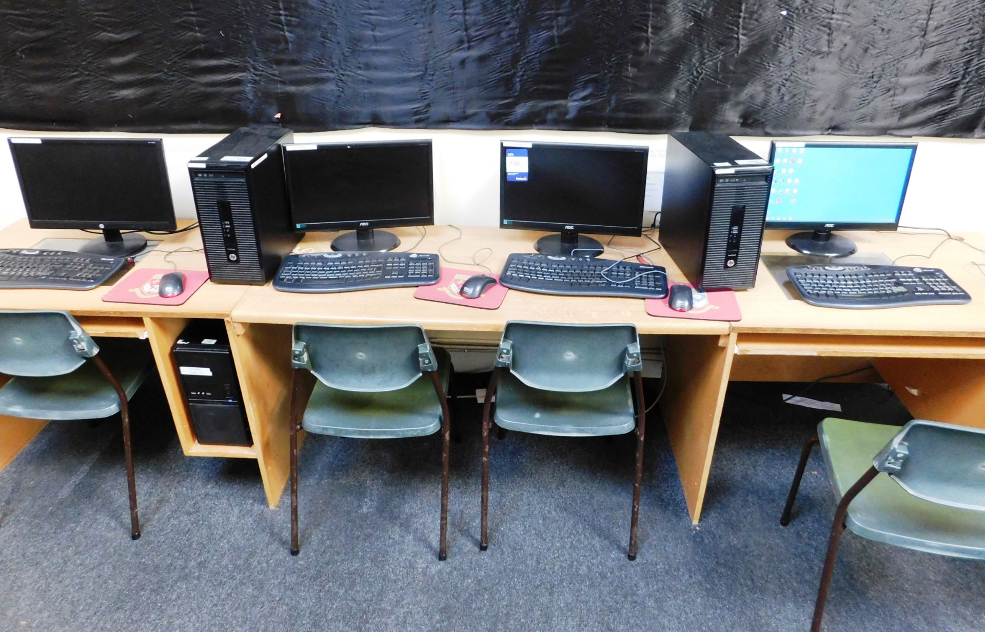 HP Prodesk (x2) & Cooler Master Computers, 3 AOC (