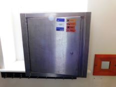 Stainless steel lockable Chemical Store