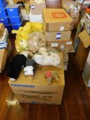 Large quantity of assorted soft toys, to gymnasium *Purchaser must remove all items