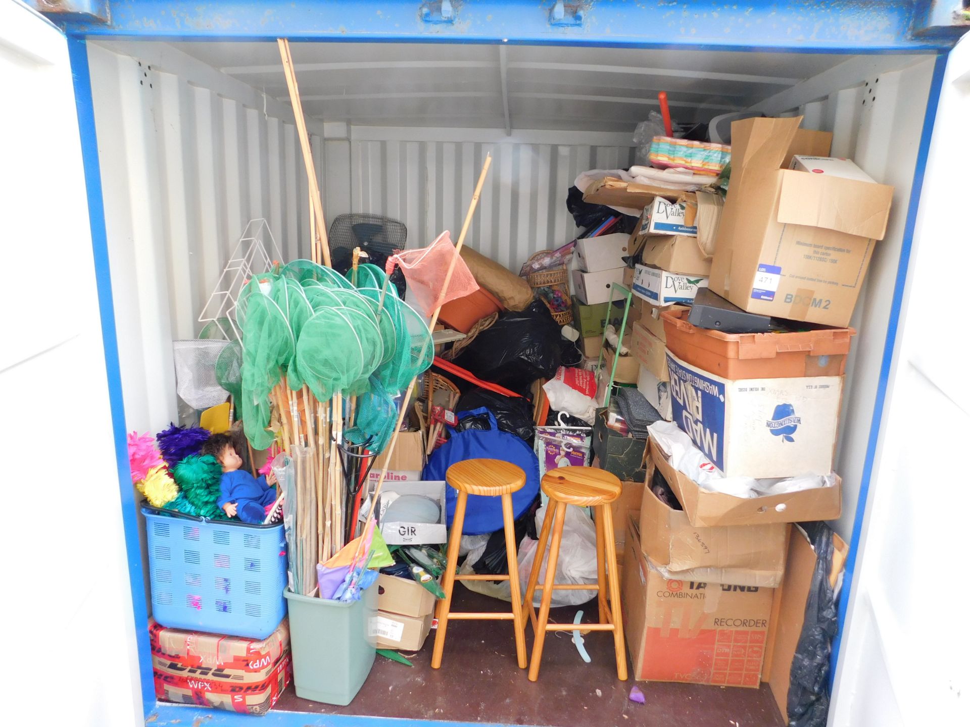 Shipping Container; 8ft x 7ft2in x 7ft 5in, ID1408 (Contents not included) - Delayed Collection By A - Image 2 of 2