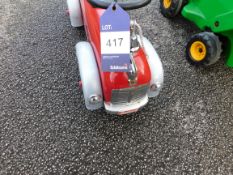 Childs Push Along/Ride On Tractor/Digger and Fire Engine
