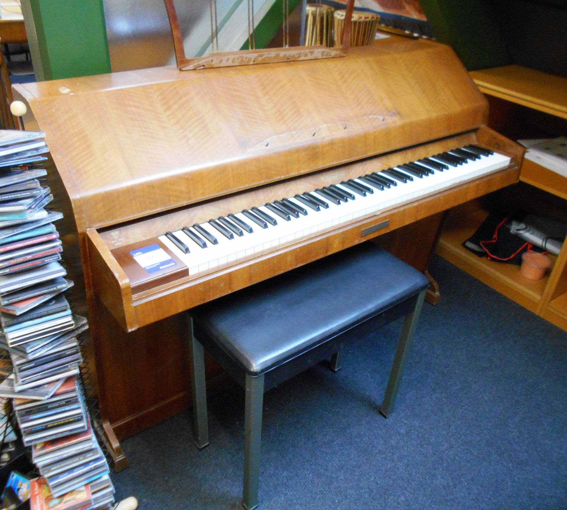 The Eavestaff Pianette Minipiano upright Piano wit