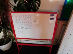 Children’s Dry Wipe Board with 2 Peg Board Screens