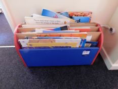 Mobile Childs Book Storage Unit