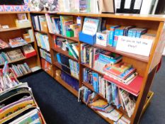 Quantity of Children's Books (Bookcases included)