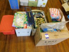 Quantity of children’s toys and games, including jigsaws and cars etc, to gymnasium *Purchaser