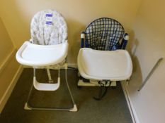 2 Various Childs High Chair