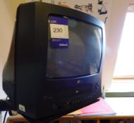 Wall Mounted LG TV/VHS Television (Purchaser to re