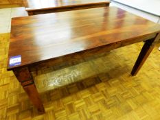 Oak effect Kitchen Table, 5ft x 3ft