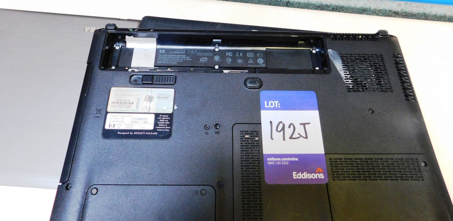 3 Various Laptops, HP, Lenovo and Toshiba – Hard Drives removed, No Chargers or Cases - Image 2 of 2