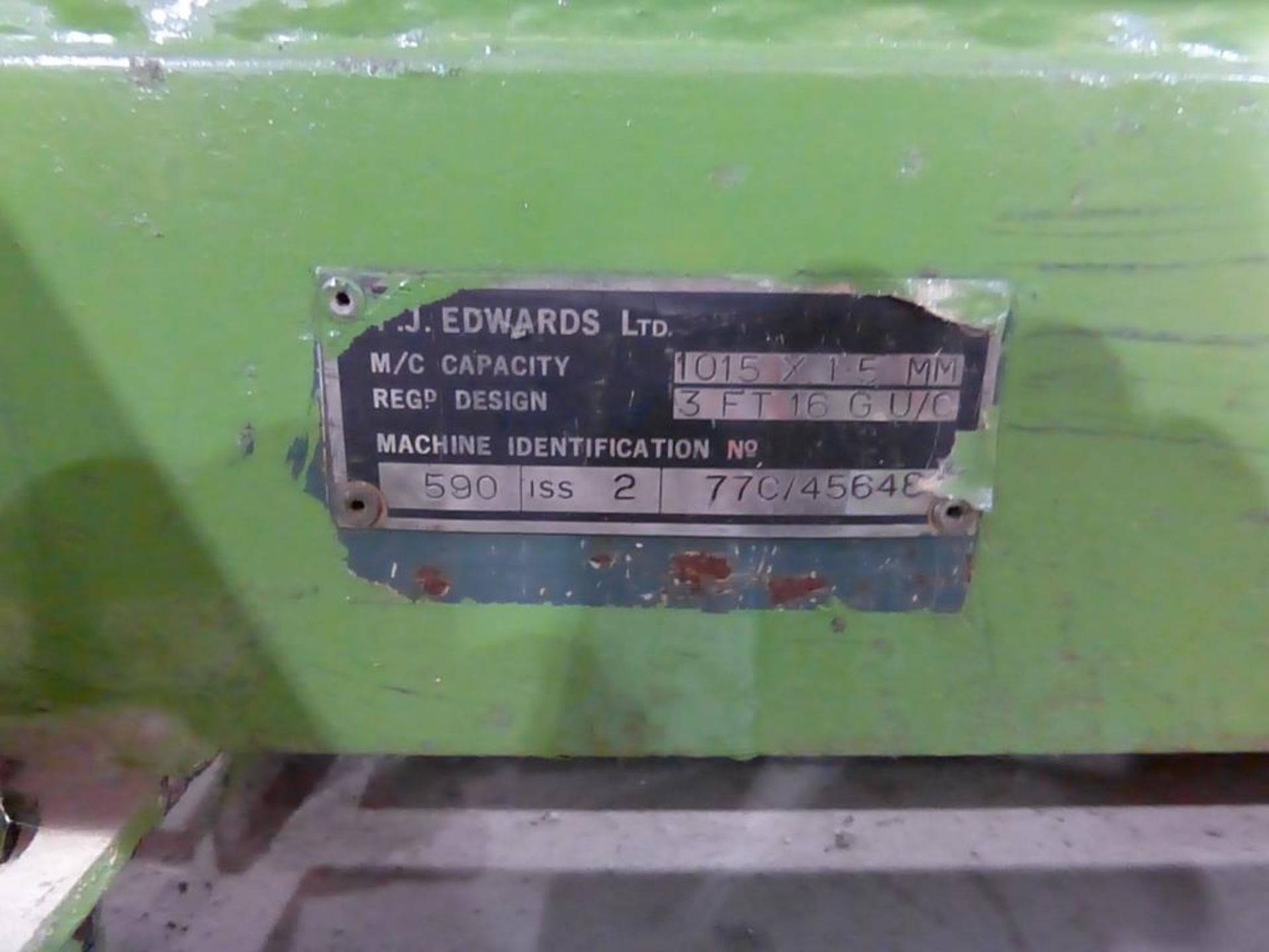 An Edwards Truefold Folder - Image 6 of 6