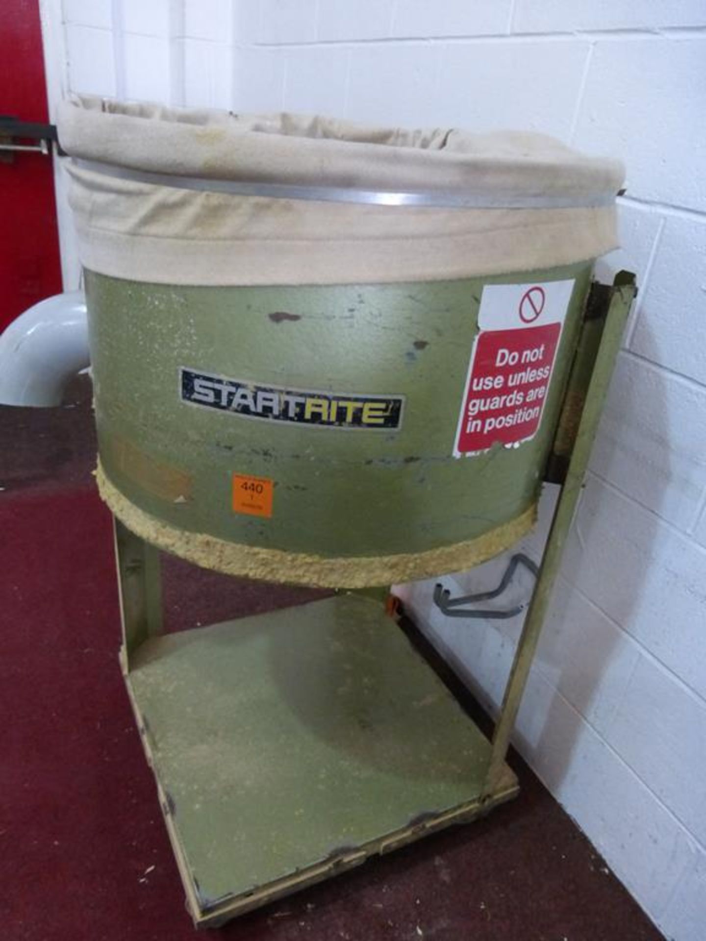 Startrite Cyclair 3 Phase Single Bag Dust Extractor - Image 2 of 2