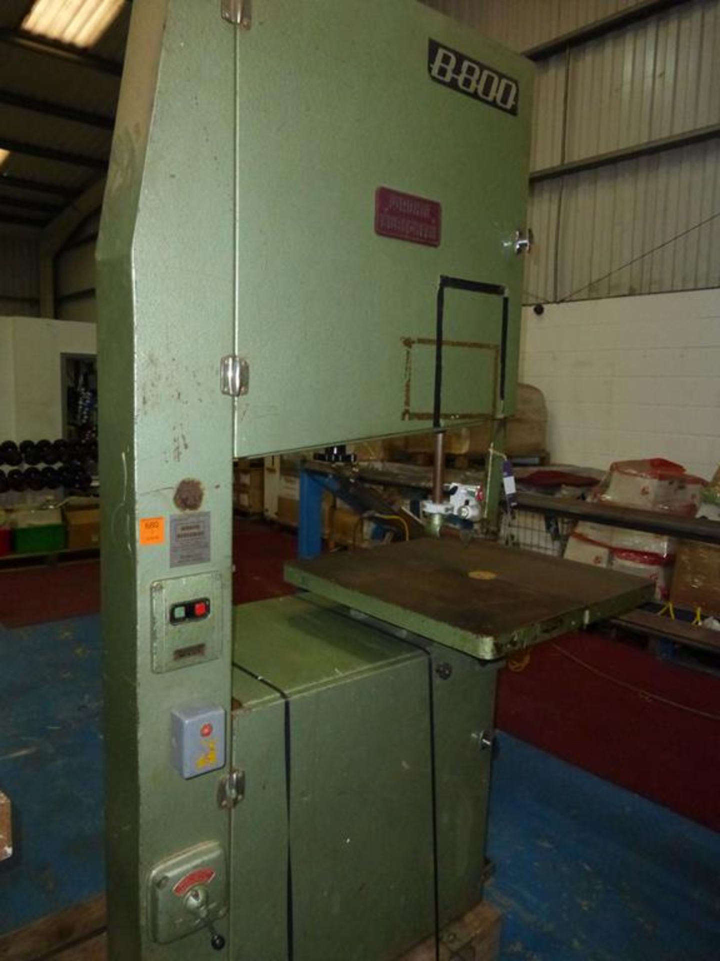 A Wadkin Bursgreen Bandsaw - Image 3 of 7