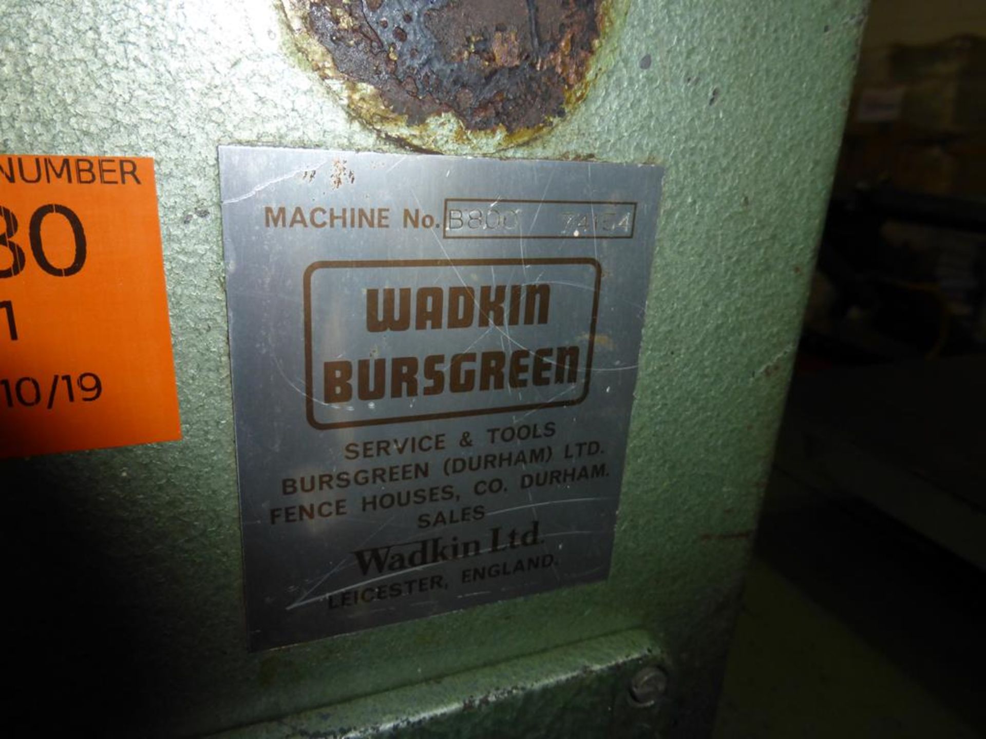 A Wadkin Bursgreen Bandsaw - Image 6 of 7