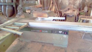 An SCM Sliding Table Panel Saw