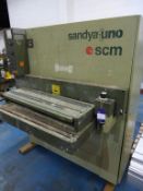 An SCM Wide Belt Sander