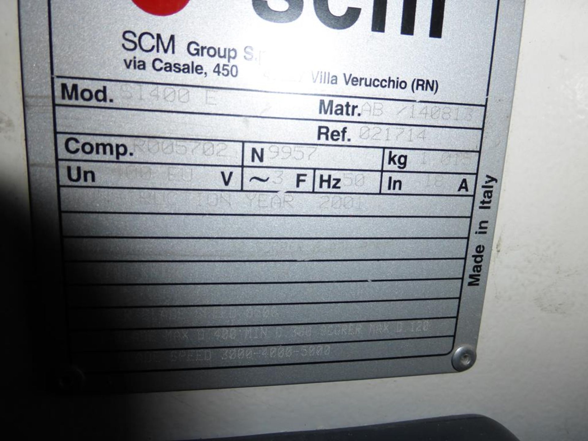 An SCM SI400e 3.2 Panel Saw - Image 10 of 12