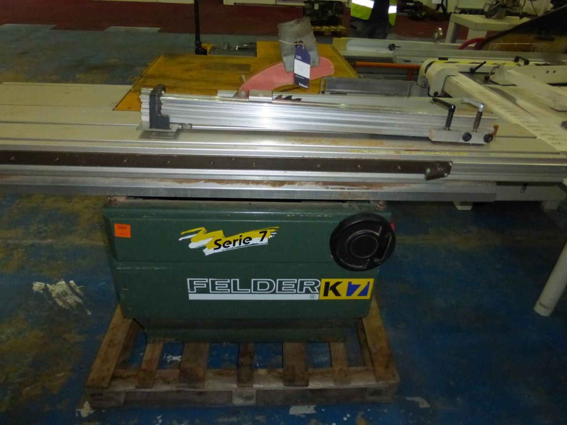 A Felder Sliding Panel Saw