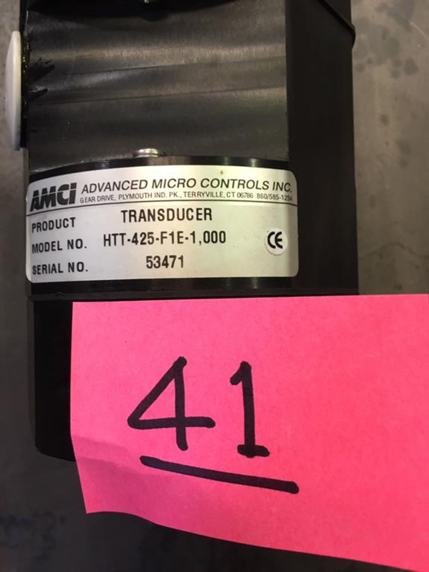 Advanced Micro controls Inc. Transducer - Image 2 of 4