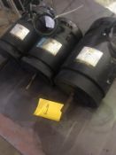 3 x Ohio Motor DC Motors