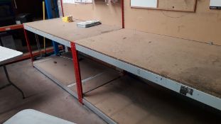 4 Boltless Steel Packing Benches