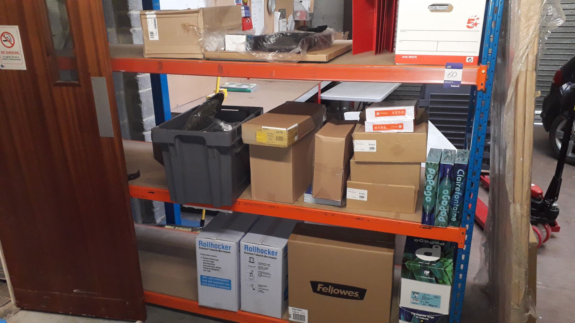 Quantity of Office Sundries including Kicksteps, F