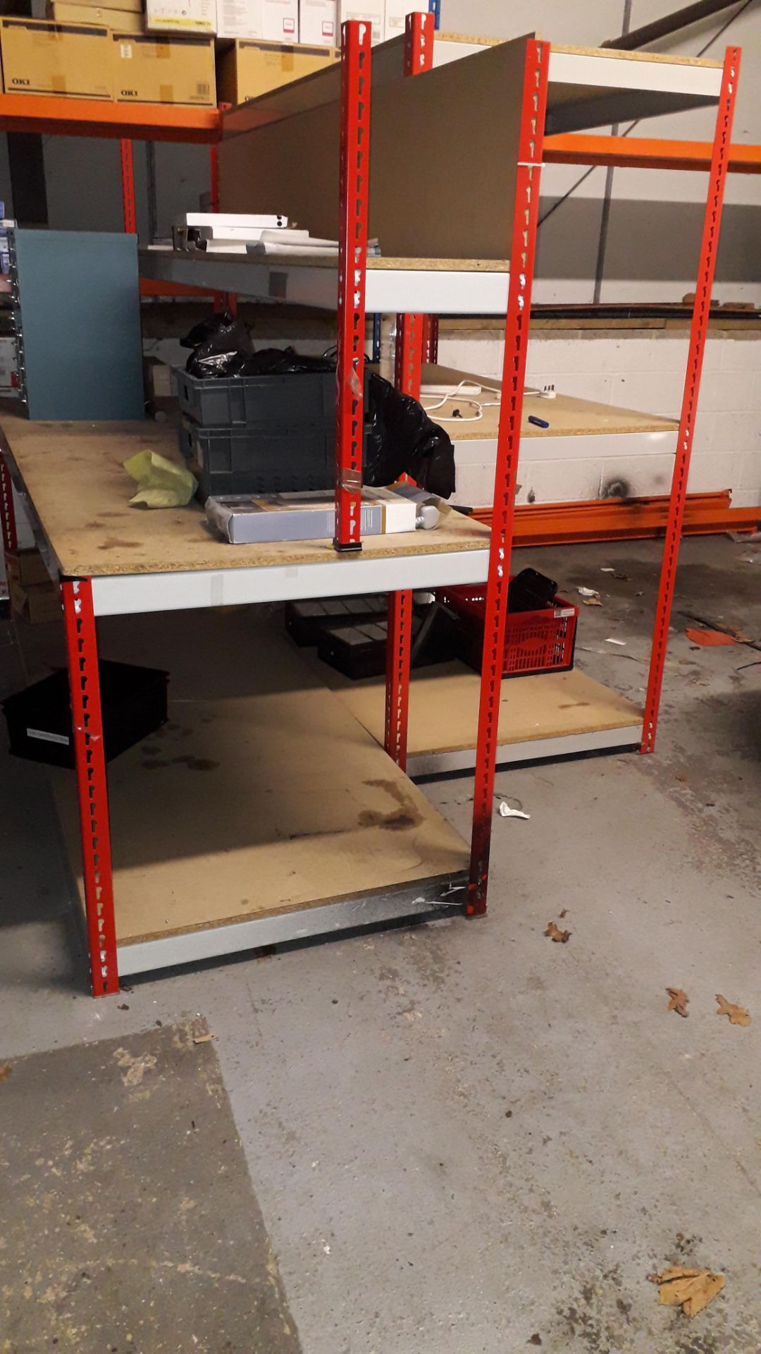 Boltless Steel Shelving, Packing Bench and 2 x Bis - Image 2 of 2