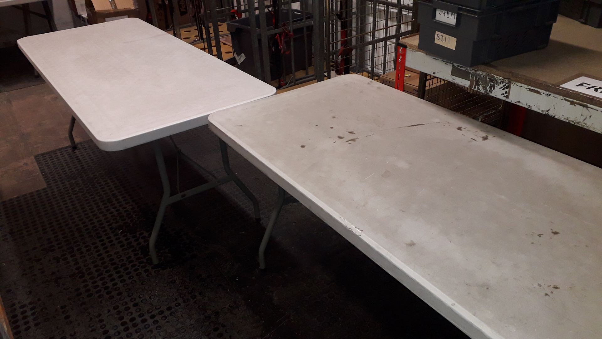 11 x Folding Tables - Image 2 of 3