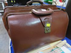 Two Leather Docters bags