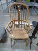 A stripped Windsor Chair